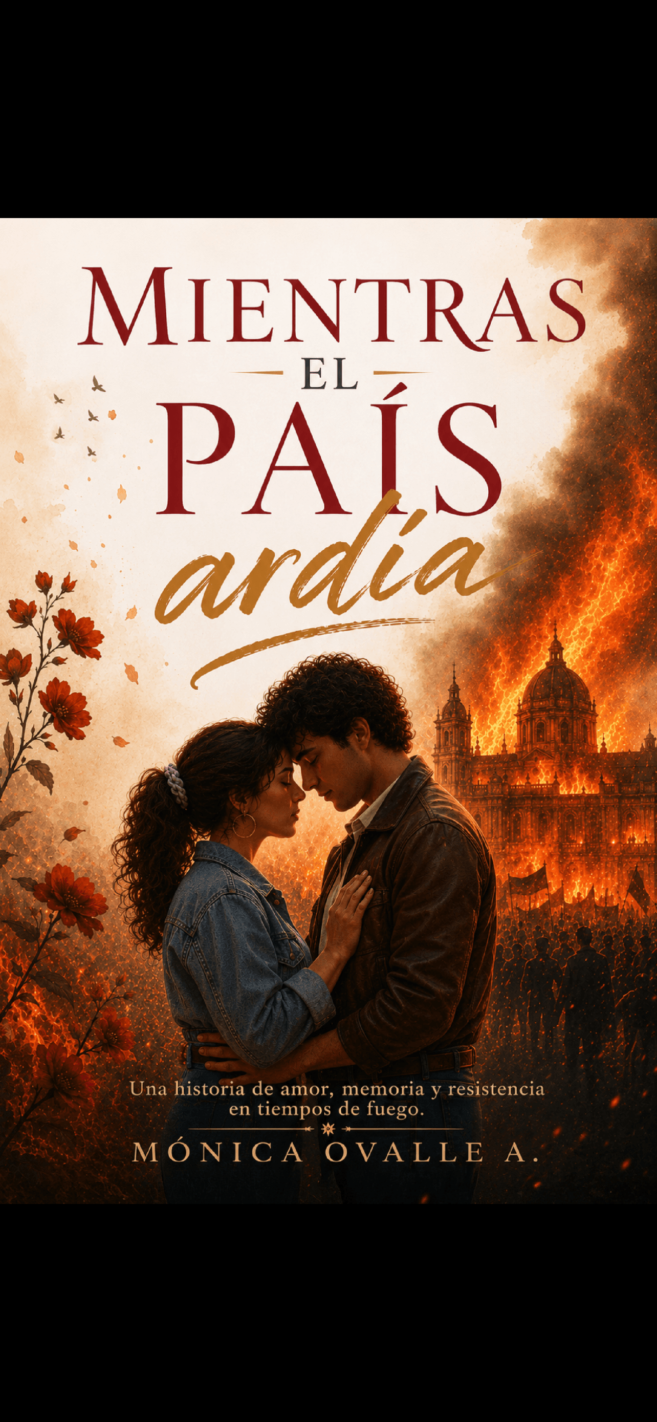 Portada de Mientras el país ardía